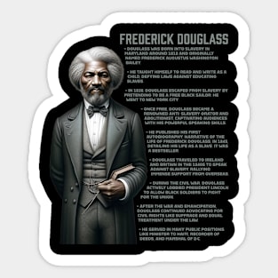 Frederick Douglass Sticker
